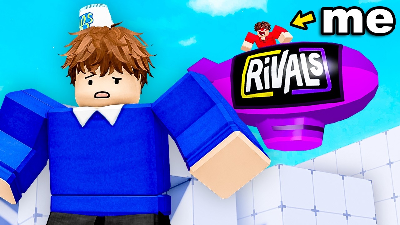 Прячусь за пределами карты, чтобы читерить в прятках в Rivals!!