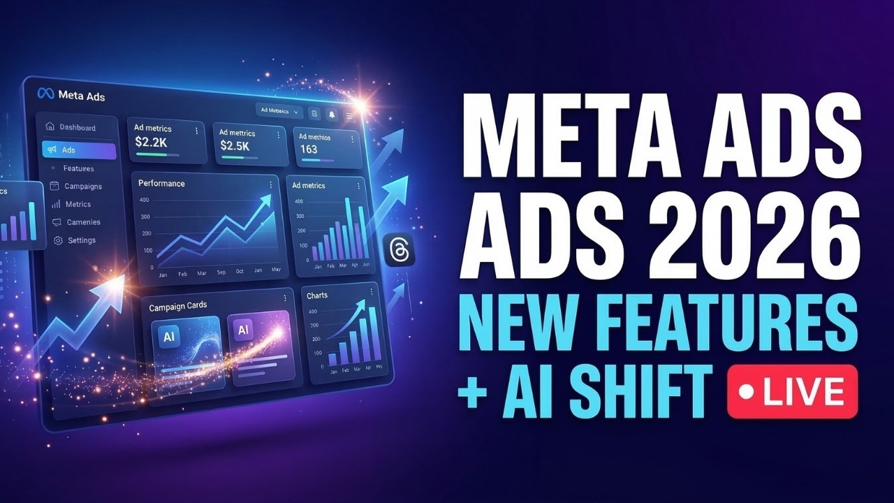 🔴 Meta Ads 2026: New Features, AI Changes & Where Meta Is Really Heading