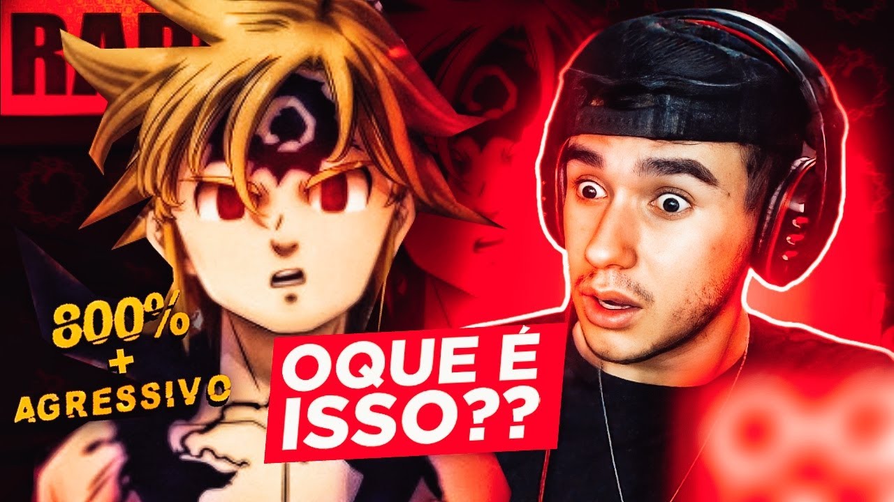 REACT Rap do Meliodas (Assault Mode) // Consumido Pela Ira // TK RAPS (Live de nanatsu agora as 19h)