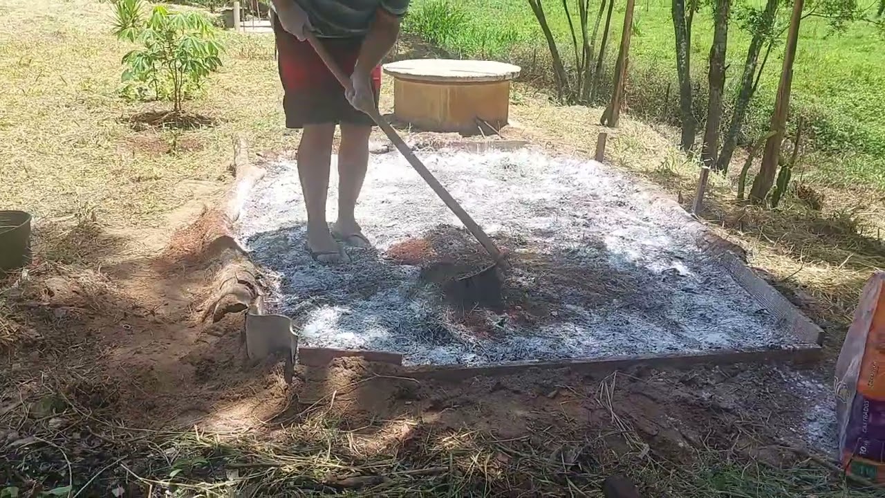 Fomos no Garden e Fizemos uma horta na chácara