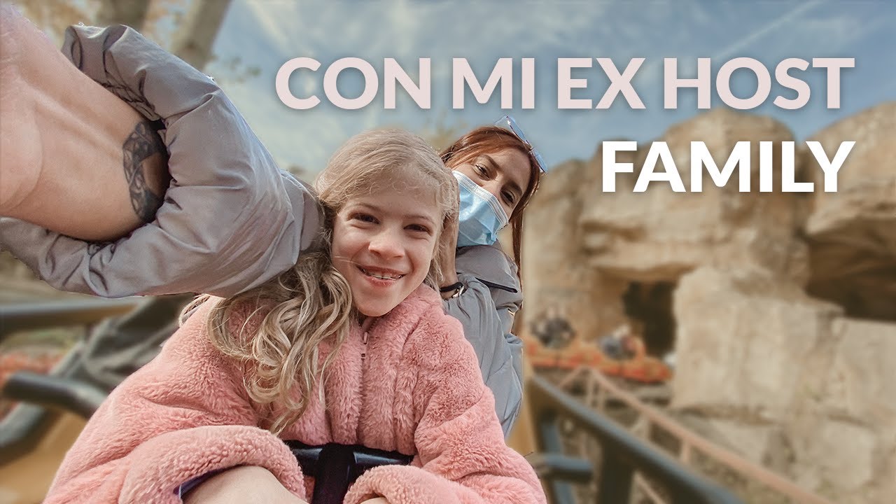 Un día en el parque Asterix con mi ex host family🇫🇷  | Au pair vlogs