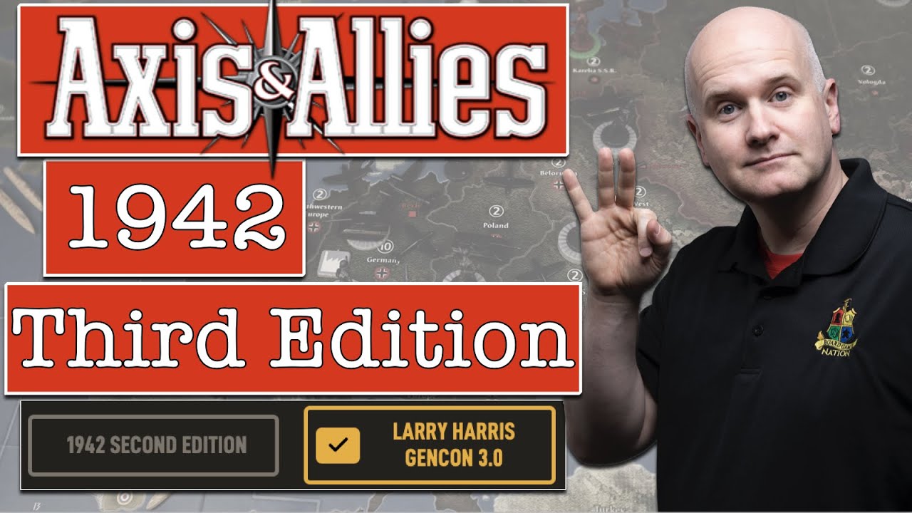 Axis and Allies 1942 THIRD Edition (настройка Larry Harris Gen Con 3.0)