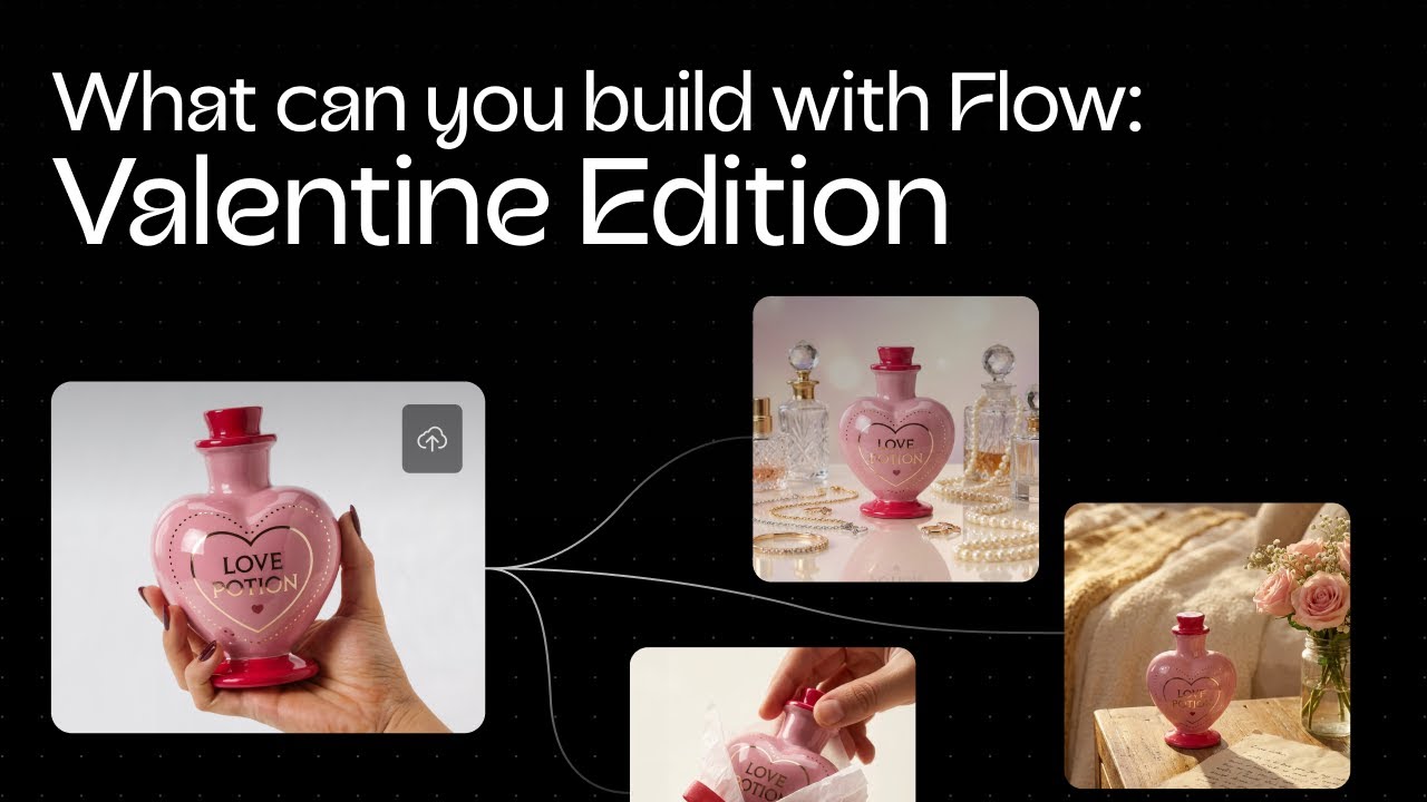 Create a Valentine's Day ad campaign in minutes | Picsart Flow