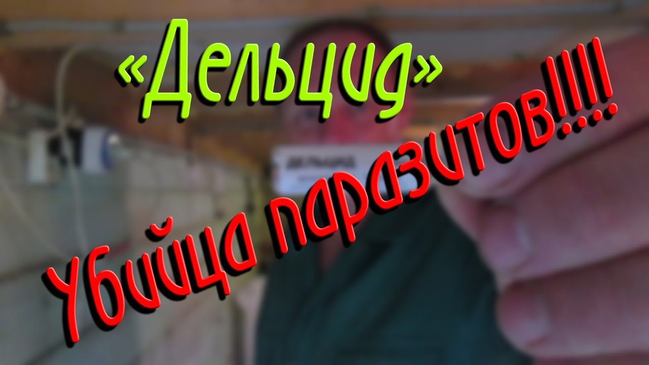 УБИЙЙЦА ПАРАЗИТОВ!!!!//Дельцид//деревенские будни