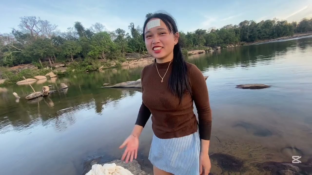 วิถีชีวิตสาวลาวการดำรงชีวิตไม่ใช่เรื่องง่ายง่ายเลยจ้า ชนบทลาว ￼