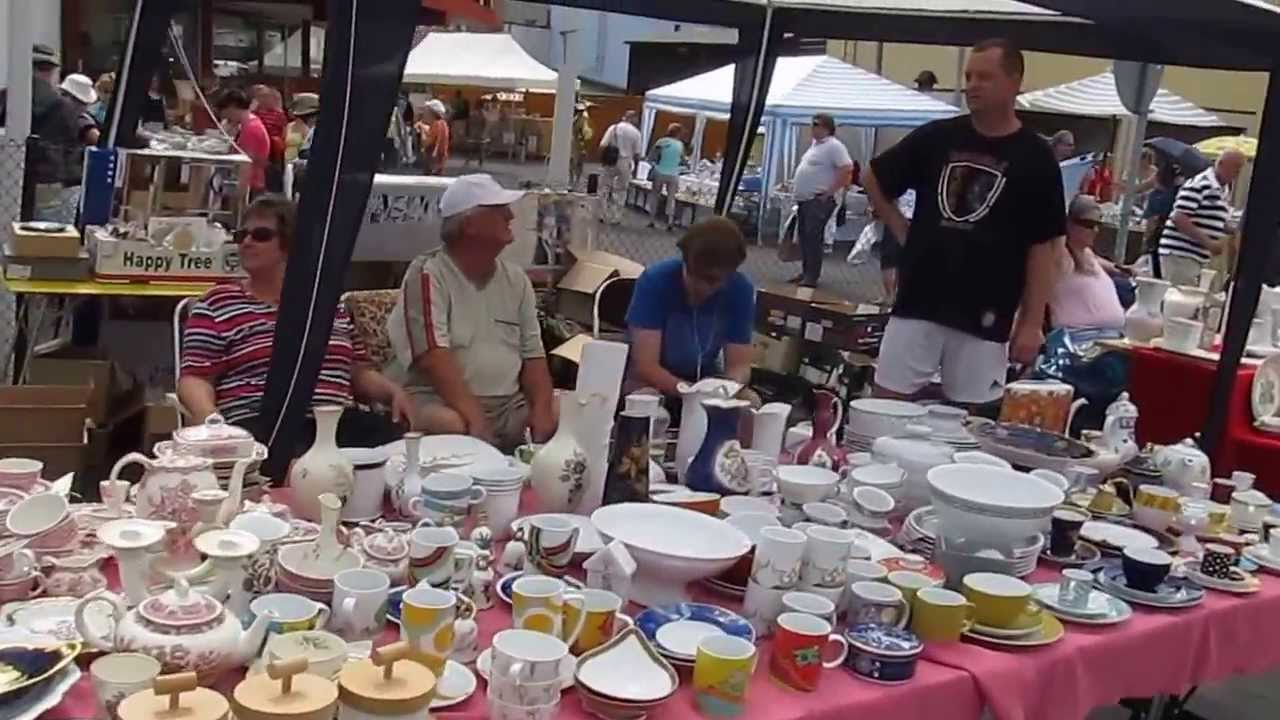 Europas größter Porzellanmarkt in Selb Bayern 2013 Teil 1
