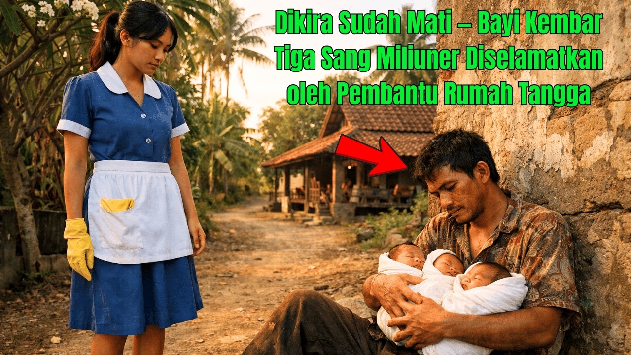 Dikira Sudah Mati — Bayi Kembar Tiga Sang Miliuner Diselamatkan oleh Pembantu Rumah Tangga