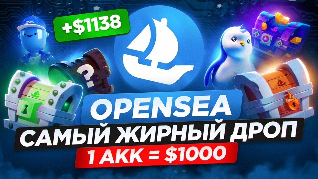 OPENSEA ДРОП в 2026 году? ! ГАЙД - КАКИЕ БОКСЫ ФАРМИТЬ, КАК ВЫГОДНЕЕ? РАСХОДЫ, СТАТИСТИКА AIRDROP