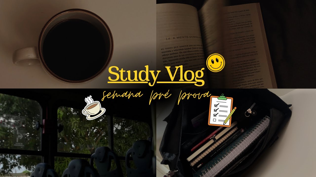 STUDY VLOG | Estudos , revisão , evento , dias nublados…