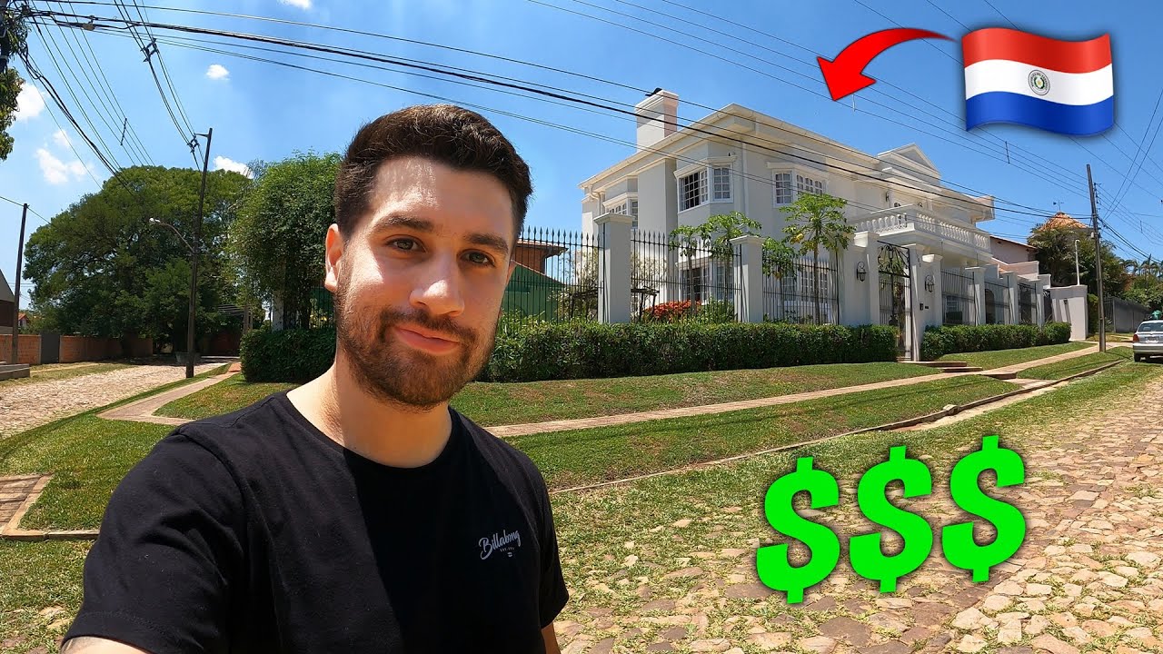 Recorriendo un BARRIO ADINERADO de PARAGUAY .. 🇵🇾 | Paraguay #3