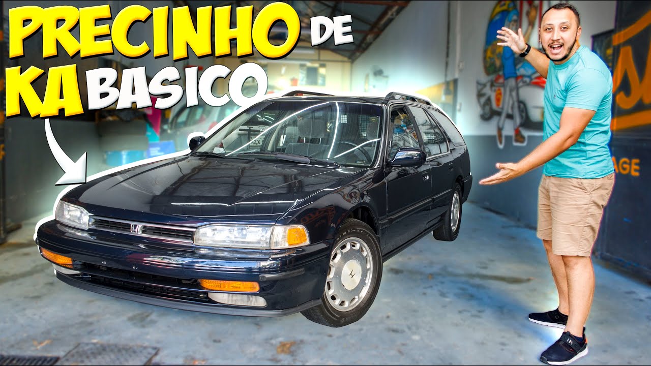 UMA PERUA LUXUOSA ESQUECIDA E SUPER BARATA - HONDA ACCORD SW