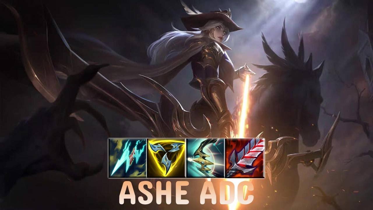 DOMINATING WITH ASHE!! TipsQy plays Ashe ADC vs Jhin | Season 14