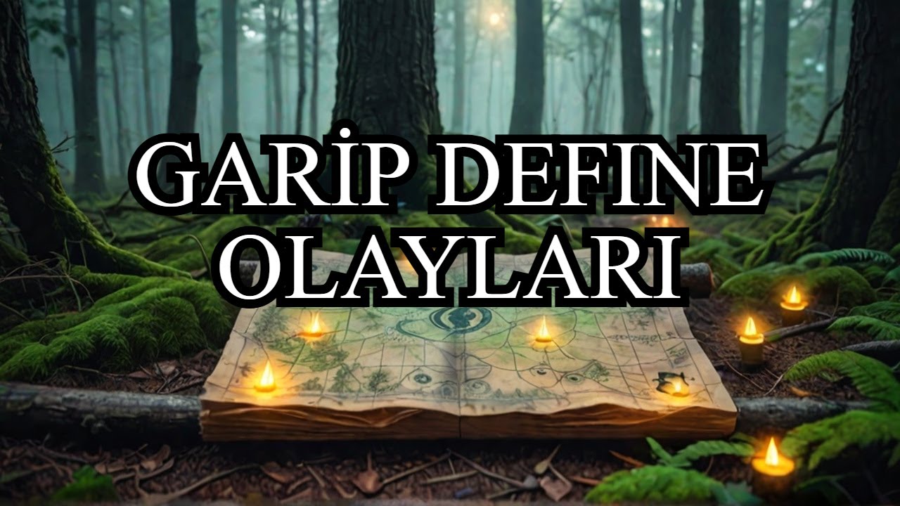 G&ouml;m&uuml; Bulma Sanatı Define Haritası ile Hazine Avı!