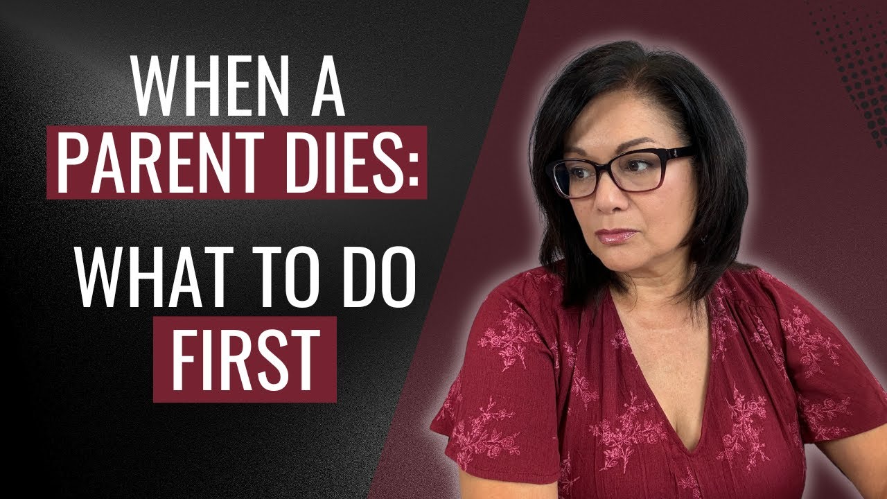 What to Do When an Aging Parent Dies: How to Stay Present and Calm in Their Final Moments