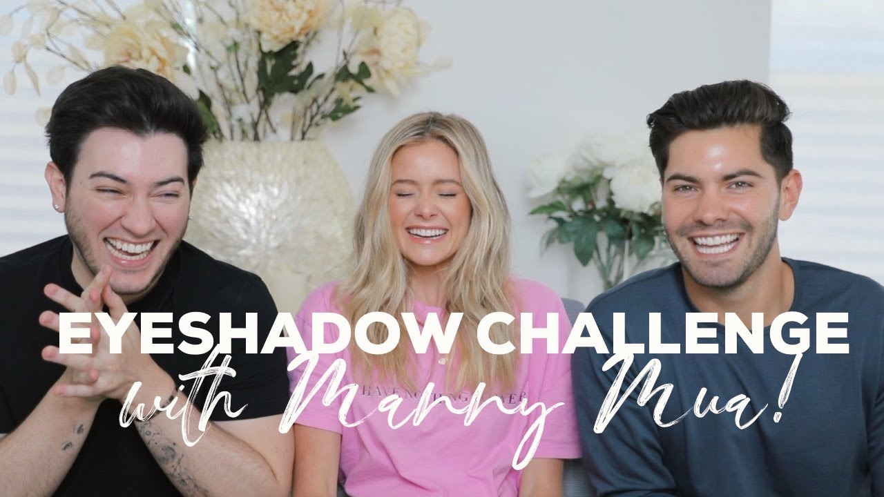 EYESHADOW CHALLENGE | with Manny Mua on Dylan!