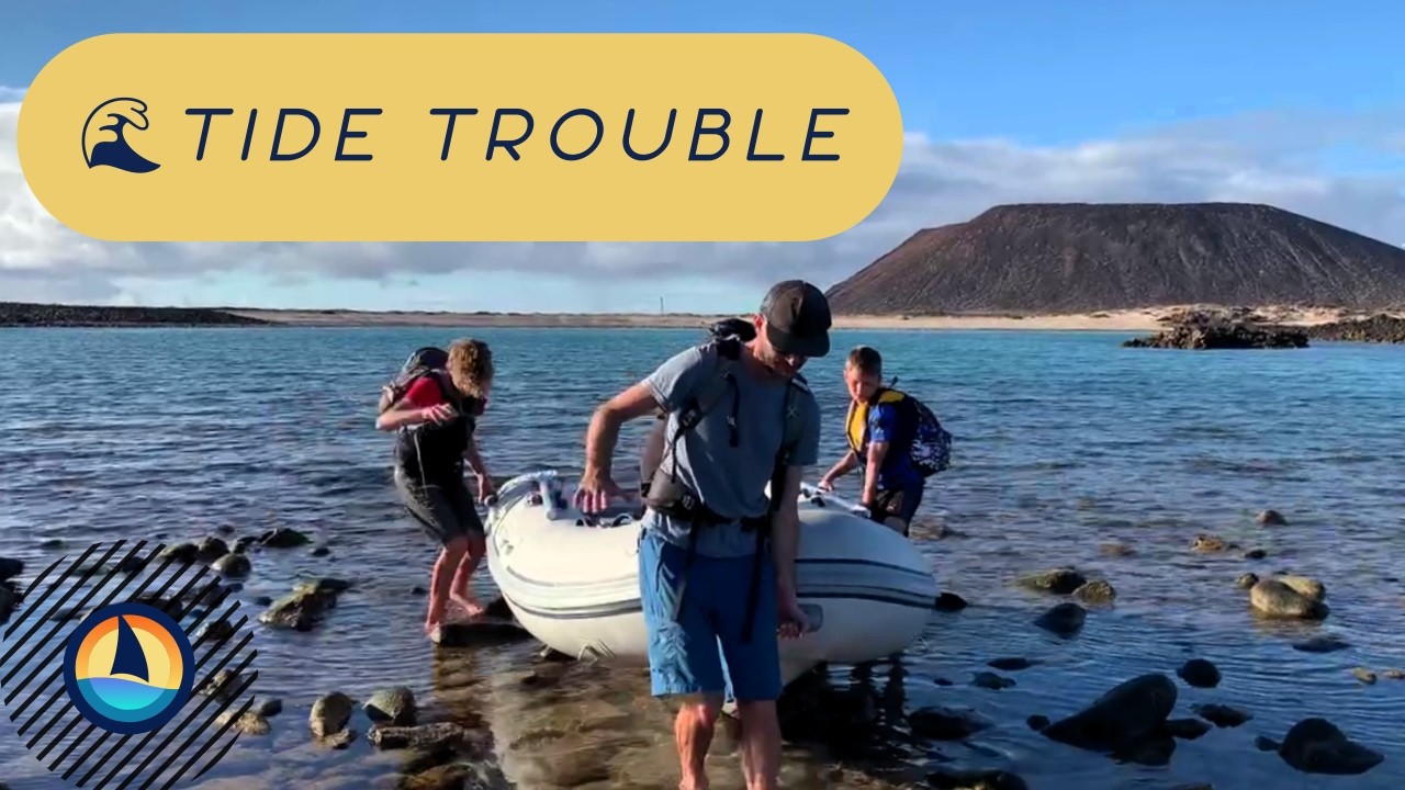 ⛵️ Sailing Lanzarote to Isla de Lobos – 🌊 Tide Trouble in a 🌋 Volcanic Paradise!   Ep49