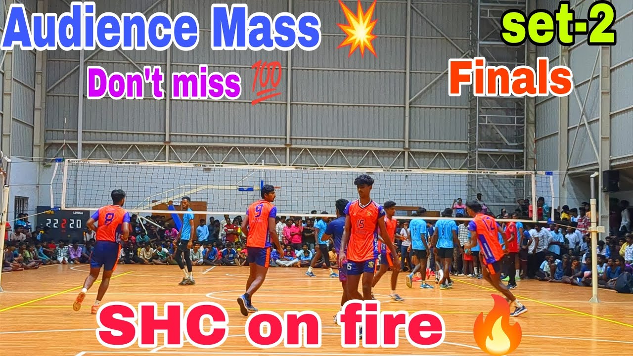 SHC on fire 🔥 | Finals | Don't miss 💯 | Sacred heart college Vellore Vs Loyola college Chennai