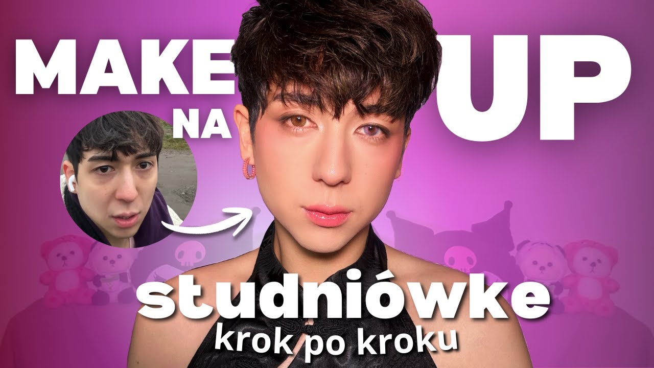Azjatycki makijaż na studni&oacute;wkę - krok po kroku