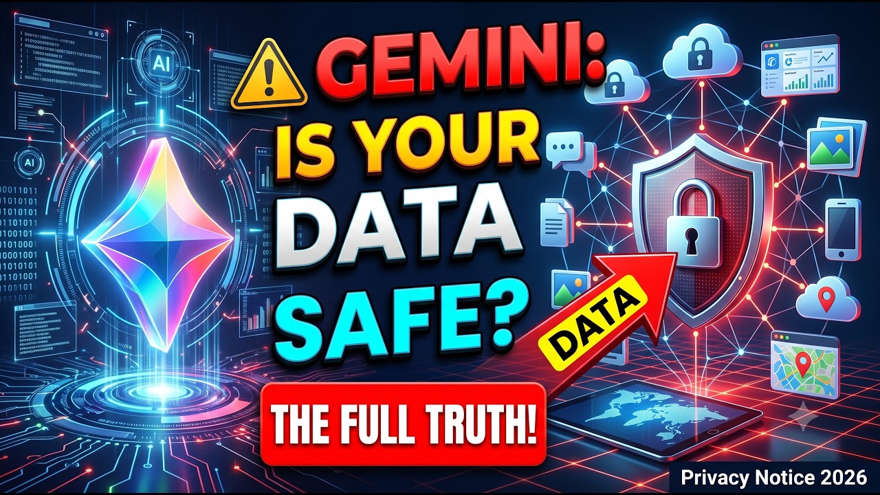 Gemini Apps Privacy Notice Explained | What Data Google Collects & How It Uses It (2026)