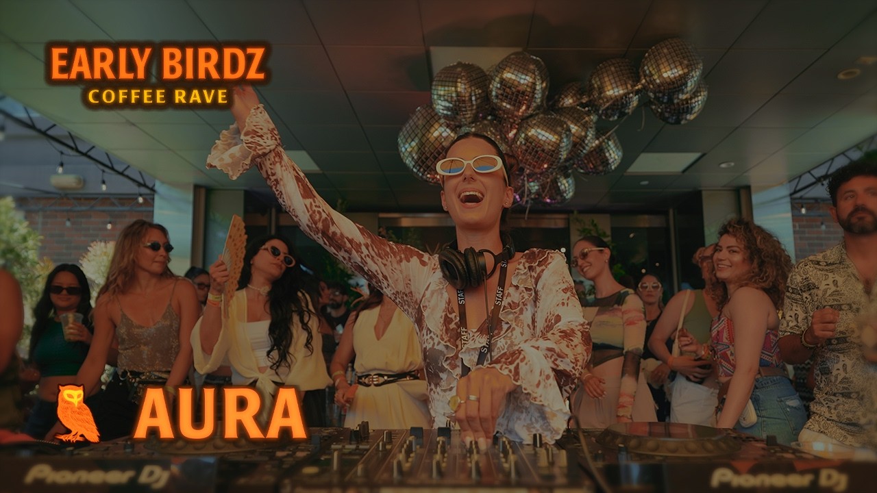 High-Vibe House Set at Early Birdz Coffee Rave | AURA