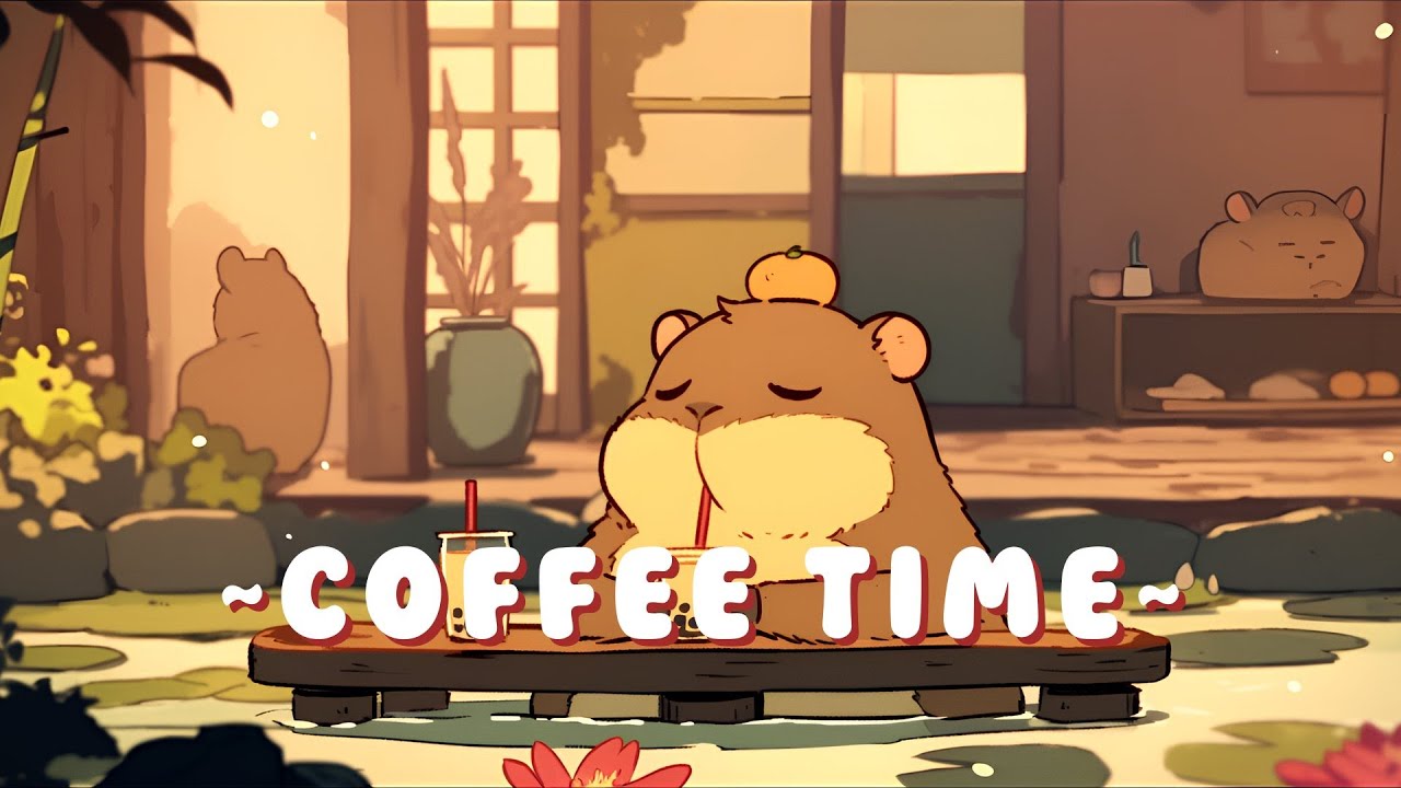Capybara Lofi Radio - Calming Beats & Melodies ~ Calm Energy ~ 🌸 ☕ | High Quality