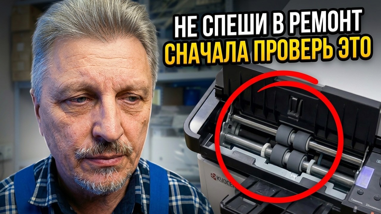 Не работает автоподатчик? Сначала проверьте это | Kyocera M2635dn