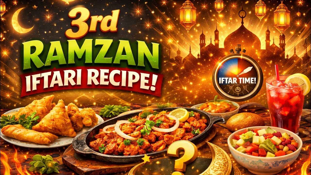3 iftaari recipe aajjaoo dostoo saath banaye😋😋😋