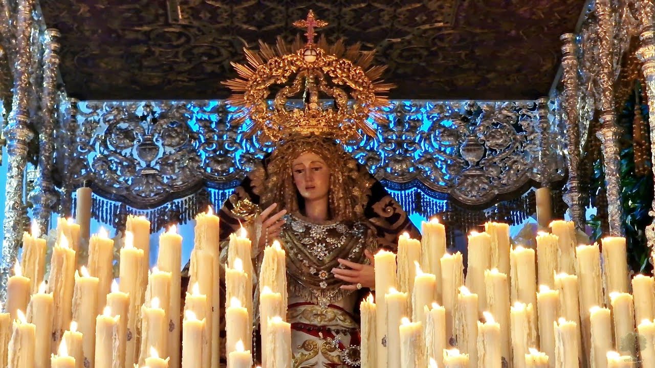 La Virgen de la Paz y Concordia (Sagrada Cena) por Tornería - Magna de Jerez - BM Nazareno (Rota)