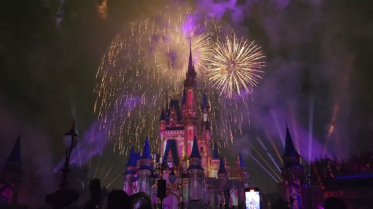 Magic Kingdom -  Happily ever after show (Feb 2024)