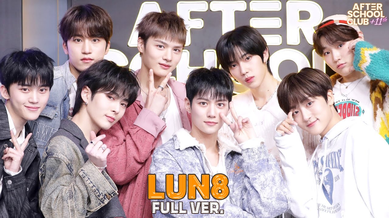 LIVE: [After School Club] Hearing LUN8’s music makes us believe in SUPER POWERS!