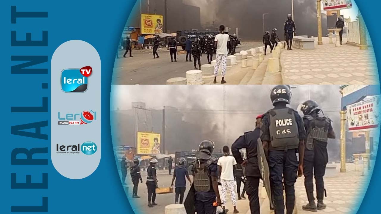 Echauffour&eacute;es suite &agrave; l'interdiction de la manifestation du PASTEF&nbsp;&agrave;&nbsp;Mback&eacute; La Police charge les &hellip;