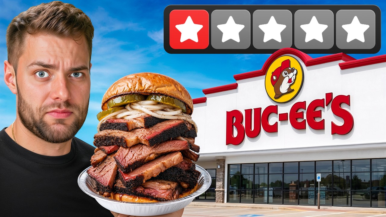 I Ate Every Food at the World&rsquo;s BIGGEST Gas Station (Buc-ee&rsquo;s)