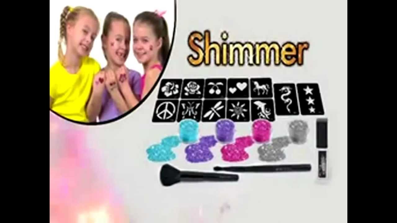 Shimmer Glitter Tattoos | SalesOnlineMalaysia