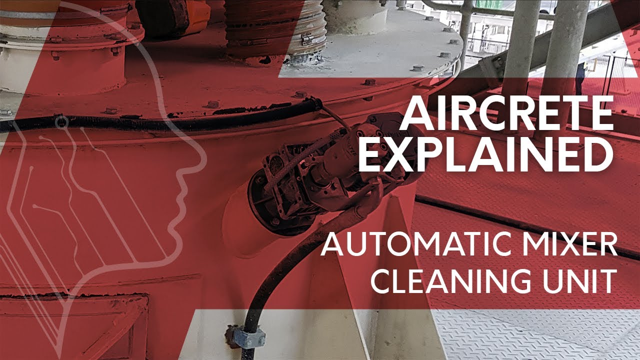 Automatic mixer cleaning unit