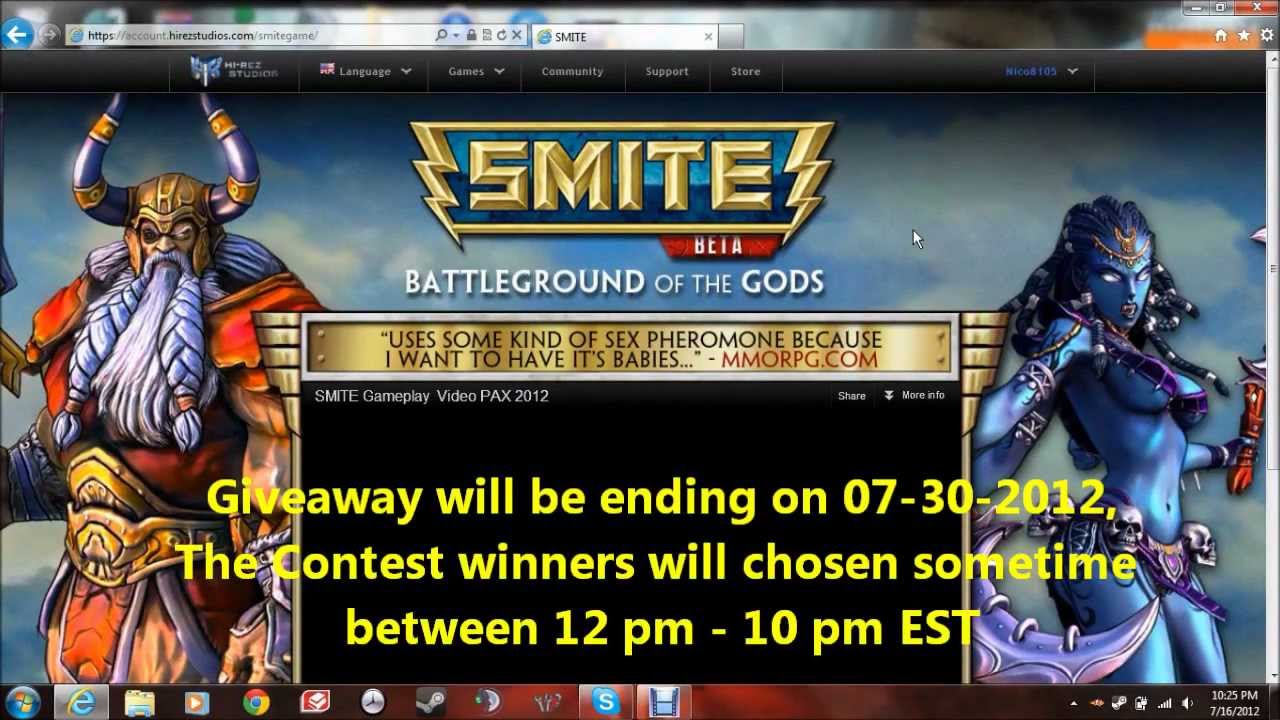How to add SMITE Beta Key on your High-Rez Account so you can play SMITE
