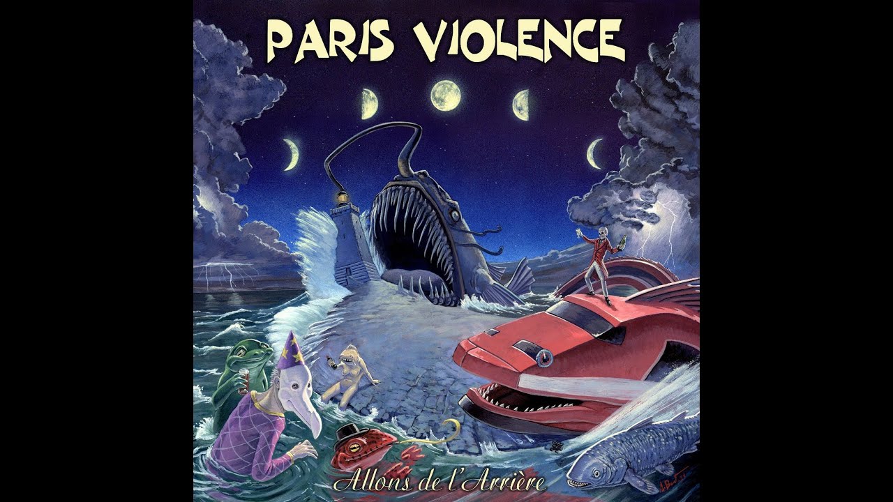 PARIS VIOLENCE - Allons De L'Arri&egrave;re (2021) FULL ALBUM - Rock, Oi, Punk, New Wave