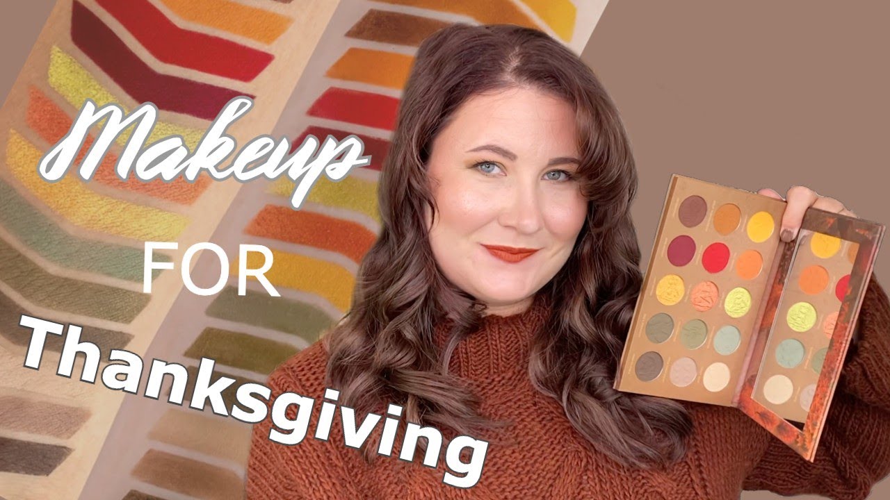 Thanksgiving Makeup Tutorial ft. Nomad Cosmetics Hudson Valley Palette & Swatches
