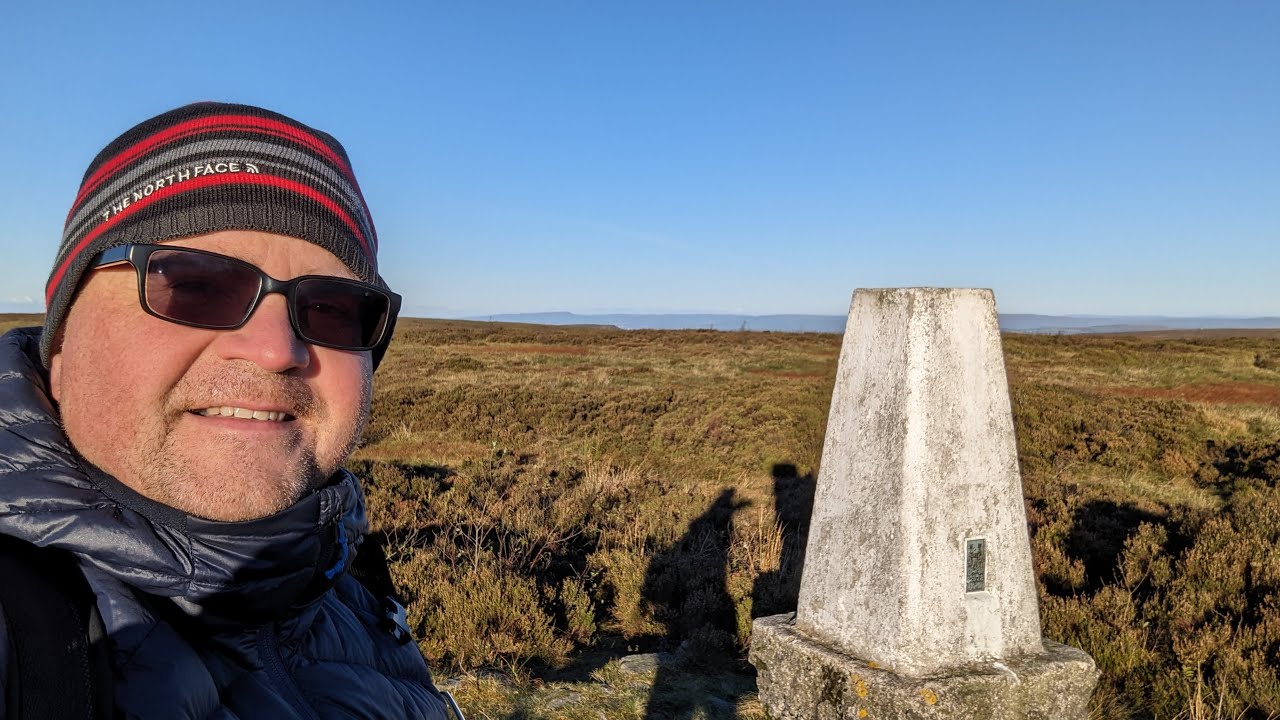 Featherbed Moss from Crowden, Peak District National Park - 15th October 2023