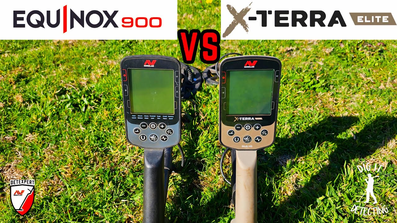 X-TERRA-ELITE VS EQUINOX 900! Minelab Metal Detectors.