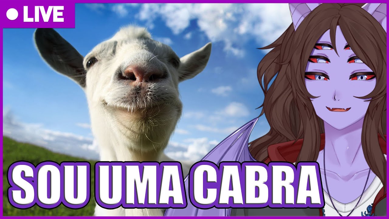 EU VIREI UMA CABRA EM GOAT SIMULATOR