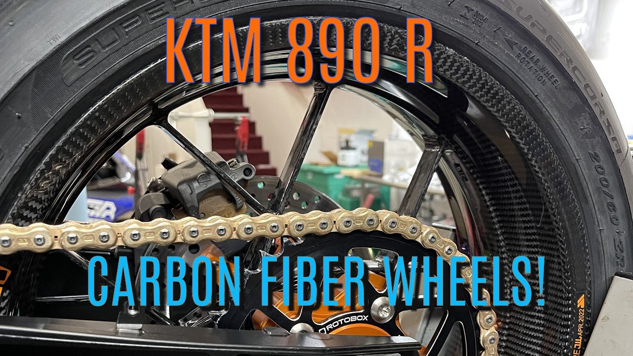 SBU 2022 KTM 890 Duke R Project! Rotobox Bullet Carbon Fiber Wheels, Braketech Brakes, 520 Kit