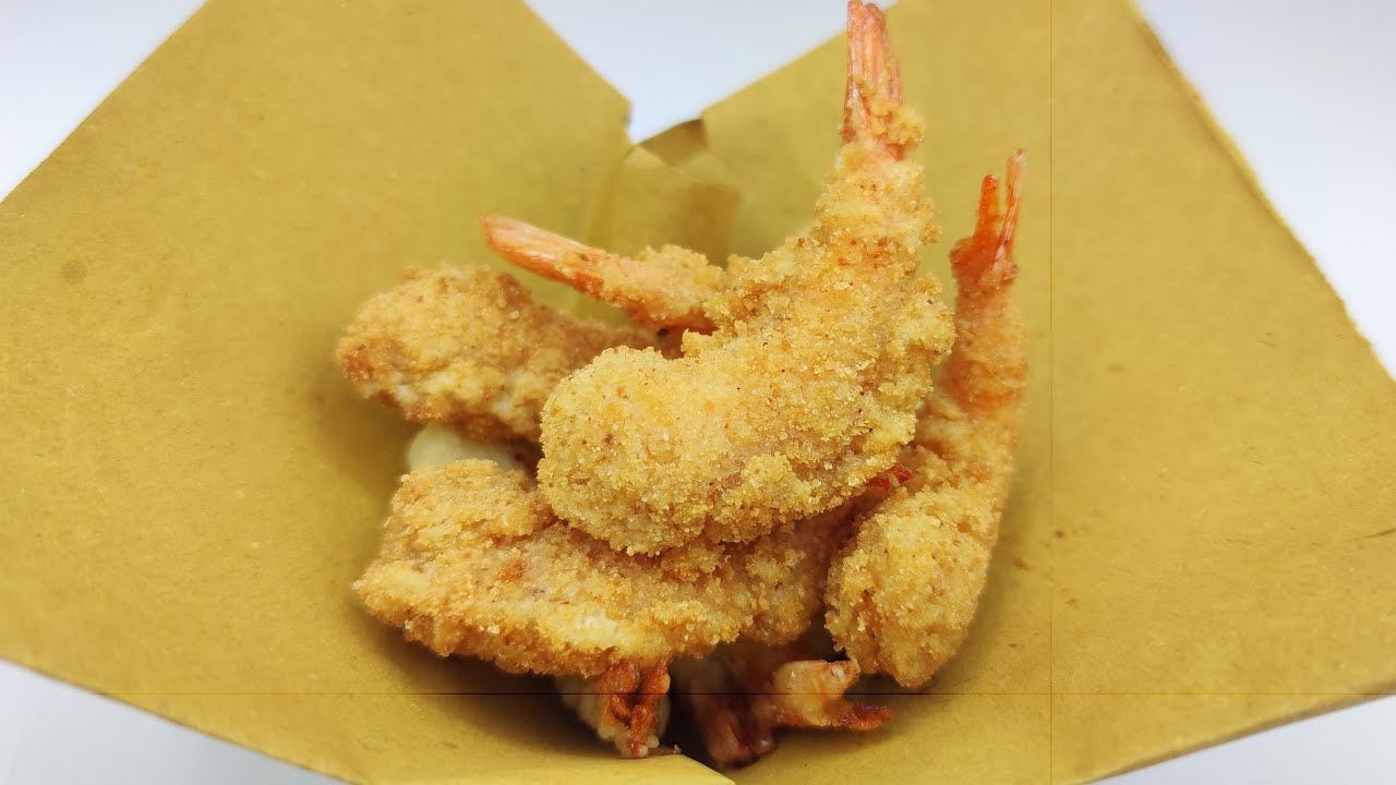 gamberi fritti croccanti