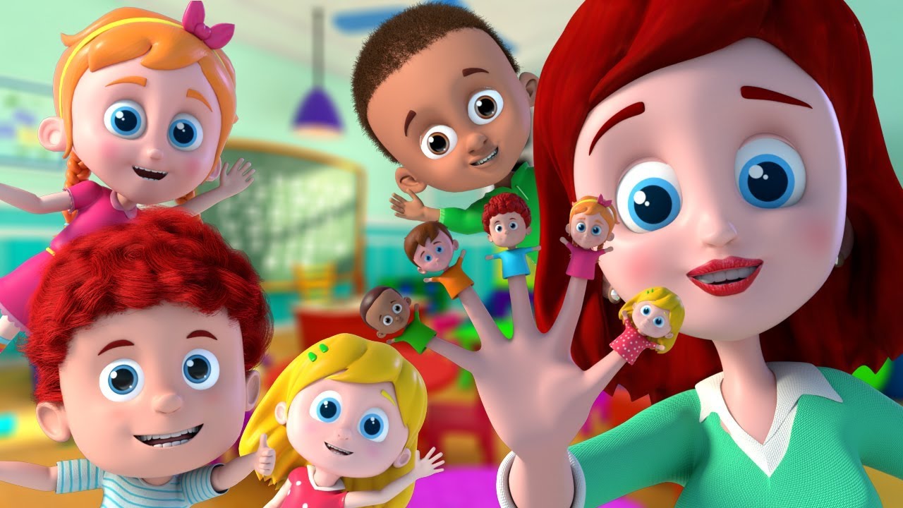 Schoolies Finger Family | Fun Nursery Rhymes for Kids and Children