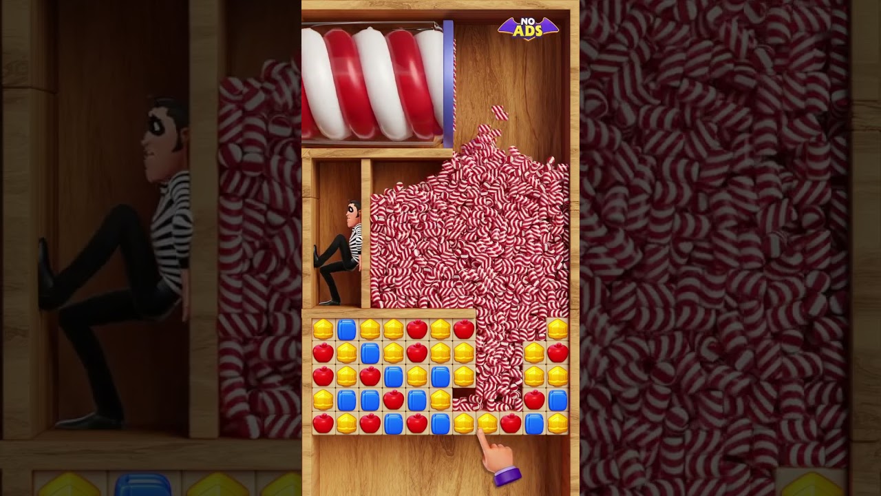 Реклама Match Villains #matchvillains #mobilegame #puzzlegame #games #gameplay
