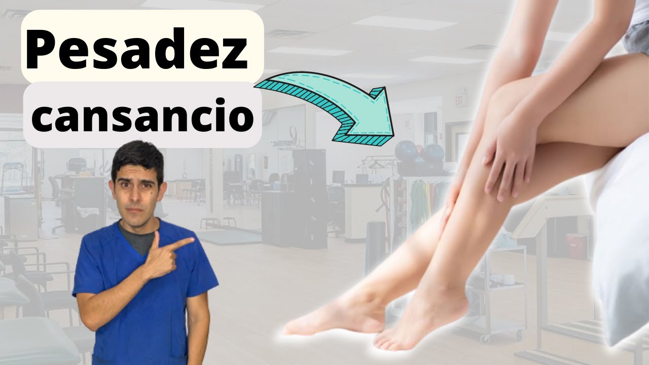 Así se quita la SENSACIÓN DE PESADEZ Y CANSANCIO en las piernas después de trabajar todo el día