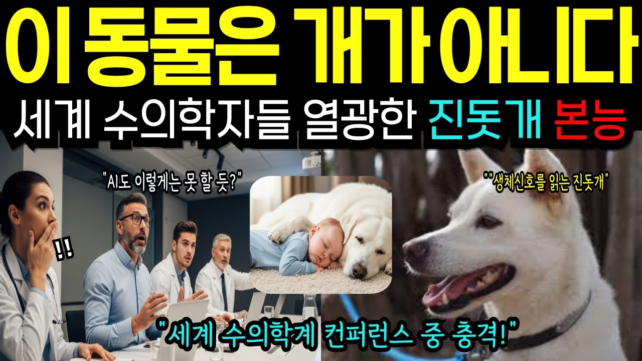 한국에서 온 진돗개가 미국 공원에서 한 행동에 전세계 수의사들까지 발칵 [해외감동사연]