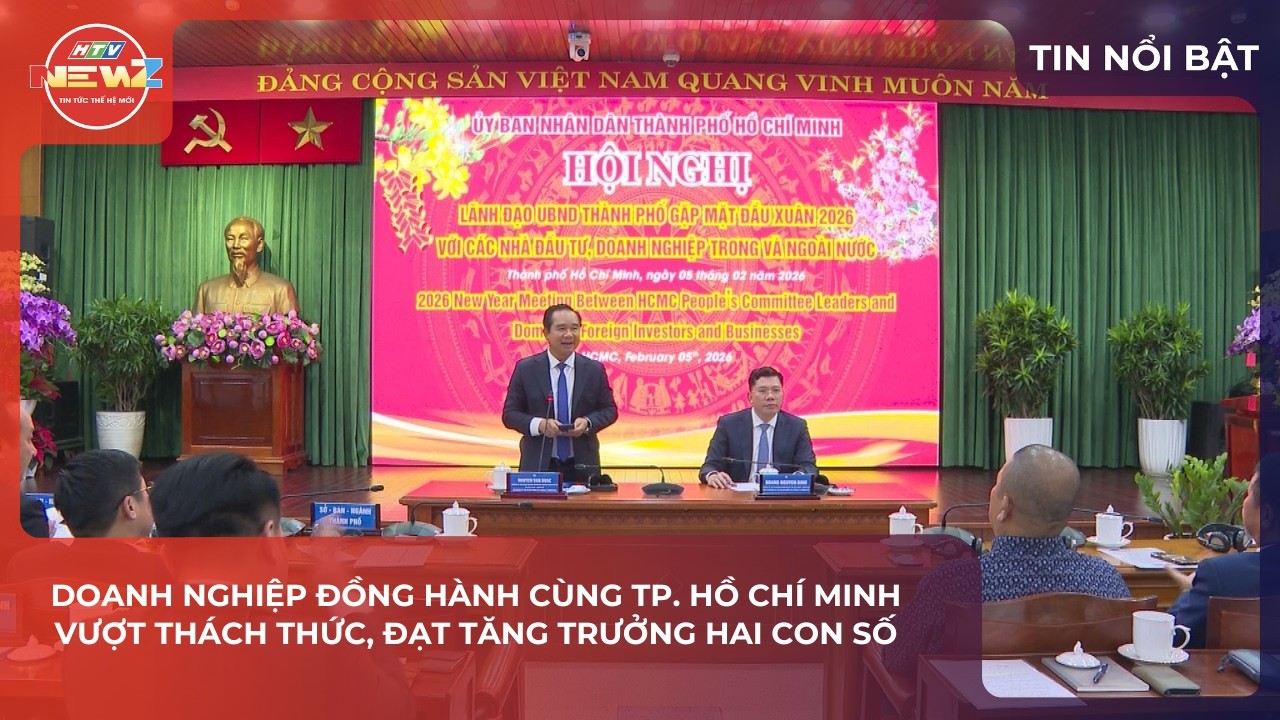DOANH NGHIỆP ĐỒNG HÀNH CÙNG TP. HỒ CHÍ MINH VƯỢT THÁCH THỨC, ĐẠT TĂNG TRƯỞNG HAI CON SỐ