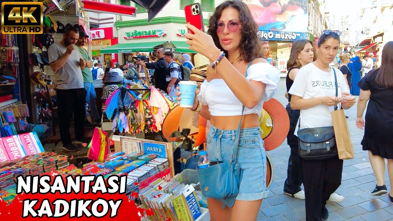 🇹🇷Nisantasi Luxury District Kadikoy Bazaar Istanbul 2023 Turkey Walking TourTourist Guide 4K