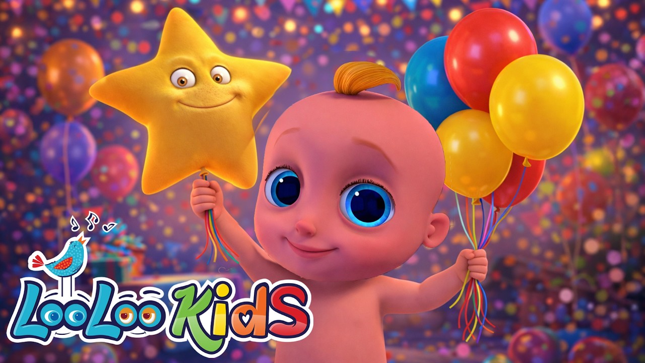 👉 Twinkle Twinkle Balloon Party  + Wheels on the Bus Balloons Adventure for Toddlers