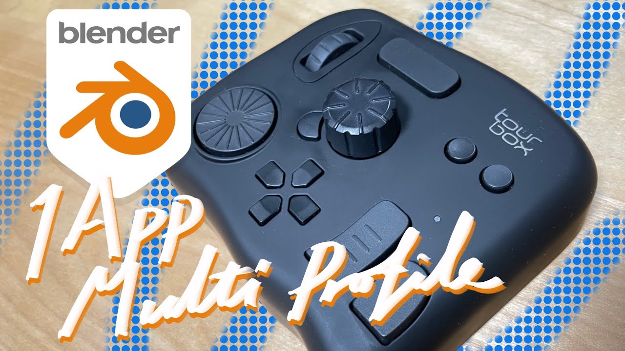 TourBox for Blender : How to use Multiple Presets in 1 App